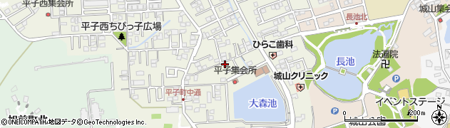 愛知県尾張旭市平子町中通202周辺の地図