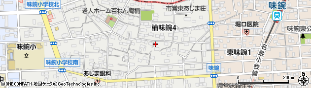 愛知県名古屋市北区楠味鋺4丁目902周辺の地図