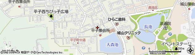 愛知県尾張旭市平子町中通200周辺の地図