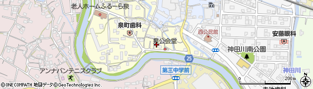 静岡県富士宮市泉町786周辺の地図