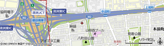 愛知県名古屋市西区長先町292周辺の地図