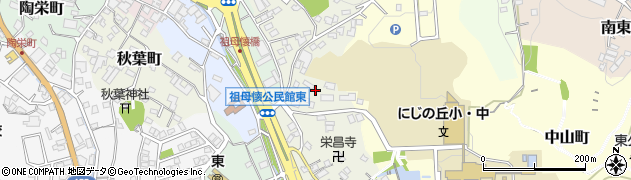 愛知県瀬戸市一里塚町87周辺の地図