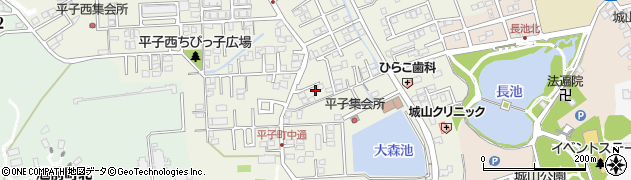 愛知県尾張旭市平子町中通252周辺の地図