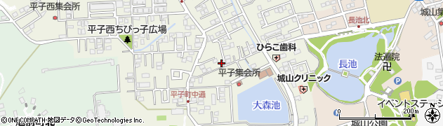 愛知県尾張旭市平子町中通243周辺の地図