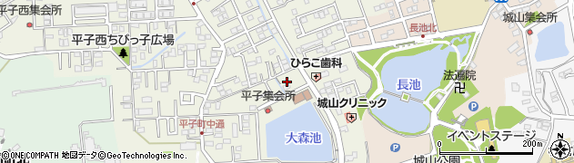 愛知県尾張旭市平子町中通216周辺の地図