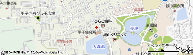 愛知県尾張旭市平子町中通220周辺の地図