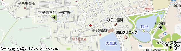 愛知県尾張旭市平子町中通254周辺の地図