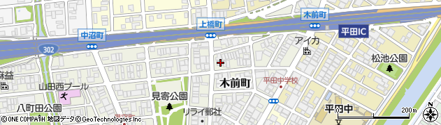 愛知県名古屋市西区木前町128周辺の地図