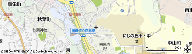 愛知県瀬戸市一里塚町88周辺の地図