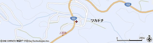 愛知県豊田市夏焼町クロイハ周辺の地図