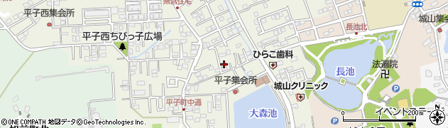 愛知県尾張旭市平子町中通241周辺の地図