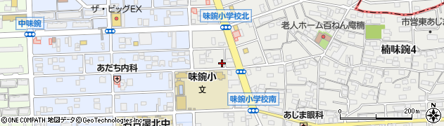 愛知県名古屋市北区楠味鋺3丁目214周辺の地図