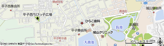 愛知県尾張旭市平子町中通234周辺の地図