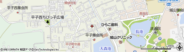 愛知県尾張旭市平子町中通237周辺の地図