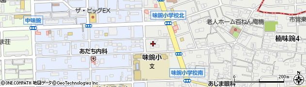 愛知県名古屋市北区楠味鋺3丁目208周辺の地図