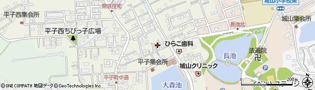愛知県尾張旭市平子町中通233周辺の地図