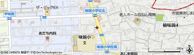 愛知県名古屋市北区楠味鋺3丁目224周辺の地図