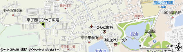 愛知県尾張旭市平子町中通232周辺の地図
