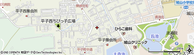 愛知県尾張旭市平子町中通260周辺の地図