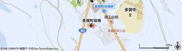 滋賀県多賀町（犬上郡）周辺の地図