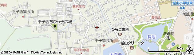 愛知県尾張旭市平子町中通238周辺の地図