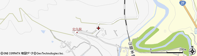 京都府船井郡京丹波町質美南地周辺の地図