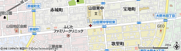 愛知県名古屋市西区宝地町2周辺の地図