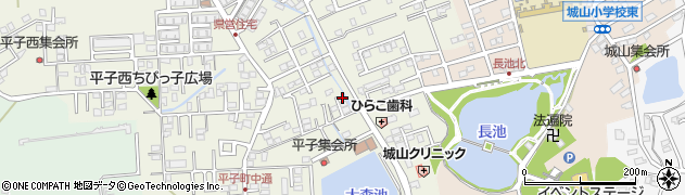 愛知県尾張旭市平子町中通225周辺の地図