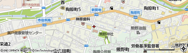 株式会社建光社　瀬戸支店周辺の地図