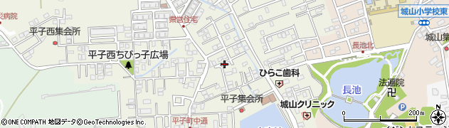 愛知県尾張旭市平子町中通264周辺の地図
