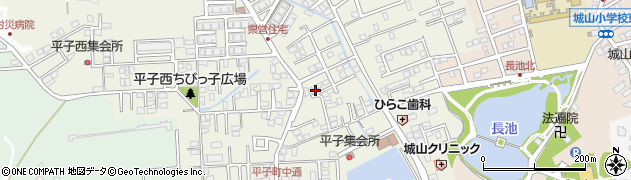 愛知県尾張旭市平子町中通276周辺の地図