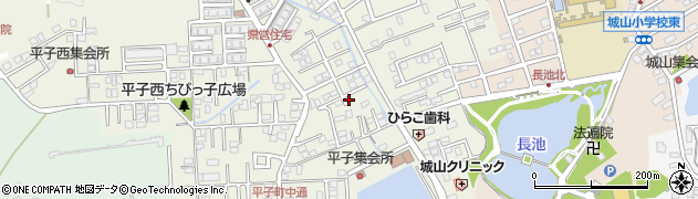 愛知県尾張旭市平子町中通266周辺の地図