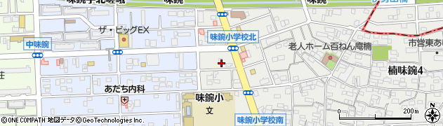 愛知県名古屋市北区楠味鋺3丁目314周辺の地図