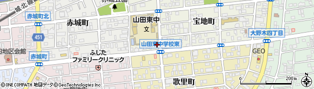 愛知県名古屋市西区宝地町9周辺の地図