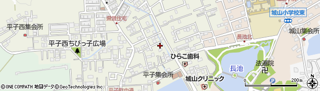 愛知県尾張旭市平子町中通268周辺の地図