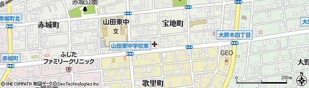 愛知県名古屋市西区宝地町145周辺の地図
