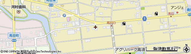 志門塾海津校周辺の地図