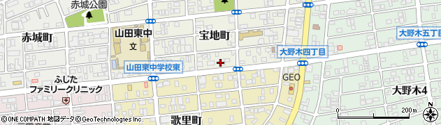 愛知県名古屋市西区宝地町150周辺の地図