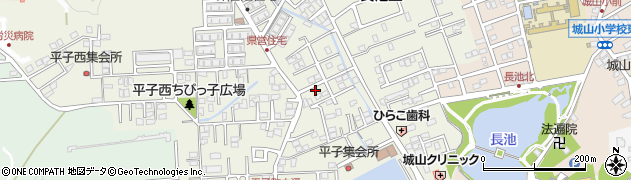 愛知県尾張旭市平子町中通283周辺の地図