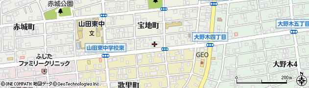 愛知県名古屋市西区宝地町151周辺の地図