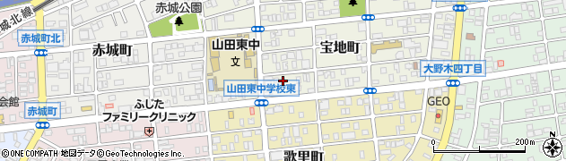 愛知県名古屋市西区宝地町137周辺の地図