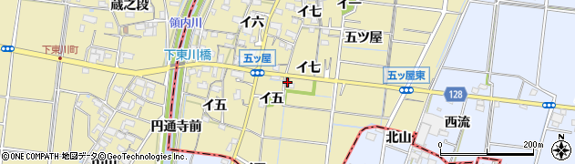 愛知県稲沢市祖父江町甲新田イ七30周辺の地図