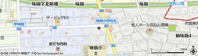 愛知県名古屋市北区楠味鋺3丁目310周辺の地図