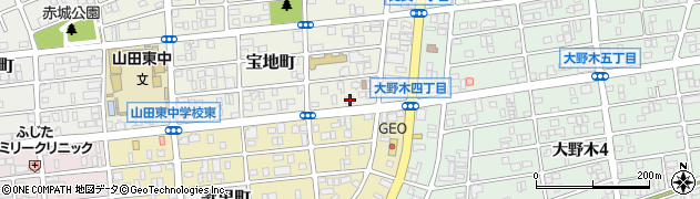 愛知県名古屋市西区宝地町361周辺の地図