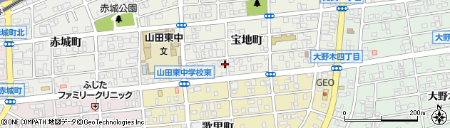 愛知県名古屋市西区宝地町146周辺の地図