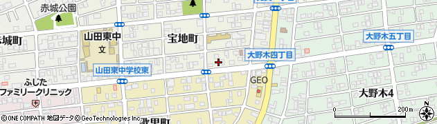愛知県名古屋市西区宝地町354周辺の地図