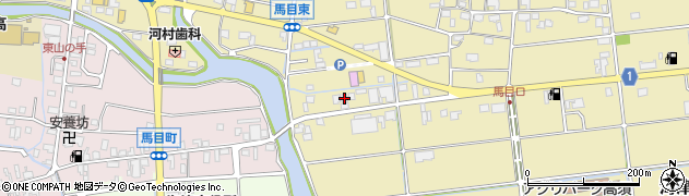 岐阜県海津市海津町馬目117周辺の地図