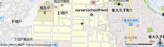愛知県尾張旭市大久手町中松原1045周辺の地図