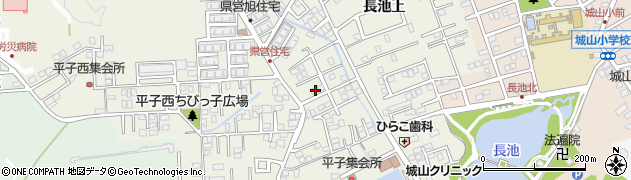 愛知県尾張旭市平子町中通293周辺の地図