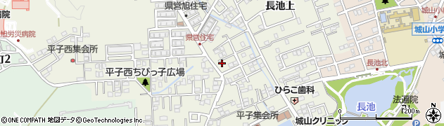 愛知県尾張旭市平子町中通299周辺の地図